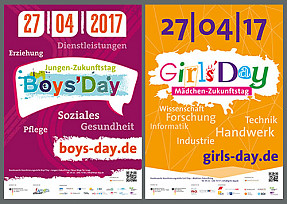 Plakate vom Grils- und BoysDay 2017