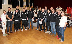 Gruppenbild Fußballer der SG Waibstadt