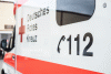 Rettungswagen mit Aufschrift 112
