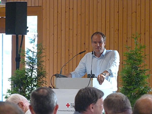 Dr. Eckart Würzner, Präsident des DRK Kreisverbandes Rhein-Neckar/Heidelberg e.V.