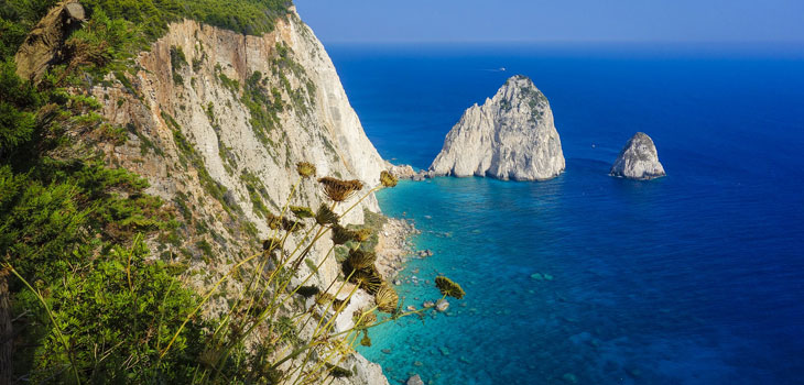 Felsen im Meer von Kreta