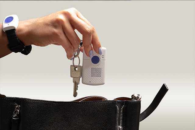 Notruf-Knopf das Mobilruf-Gerätes